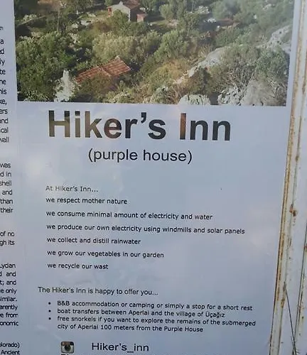 Gasthof Hiker's Inn-purple House Kaleucagız